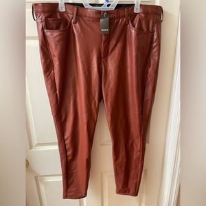 Torrid Sz 24 faux leather pants